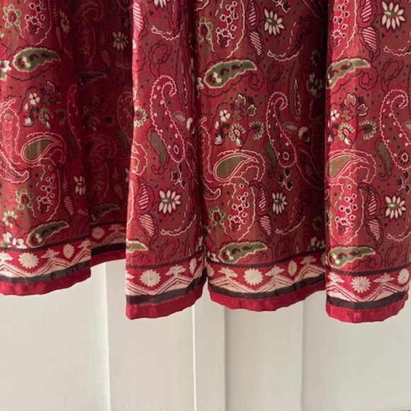 SALE! Custom Made Silky Indian Wrap Pants - Picture 4 of 6